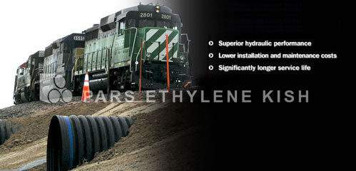 Chemin de fer et l'utilisation de tubes en polyéthylène dans le système de transport ferroviaire urbain