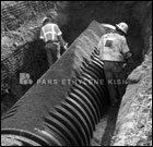 لوله پلی اتیلن دوجداره اسپیرال